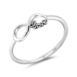 Infinite Love Silver Ring NSR-486
